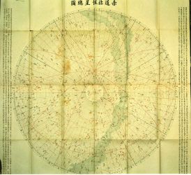 赤道北恒星総図